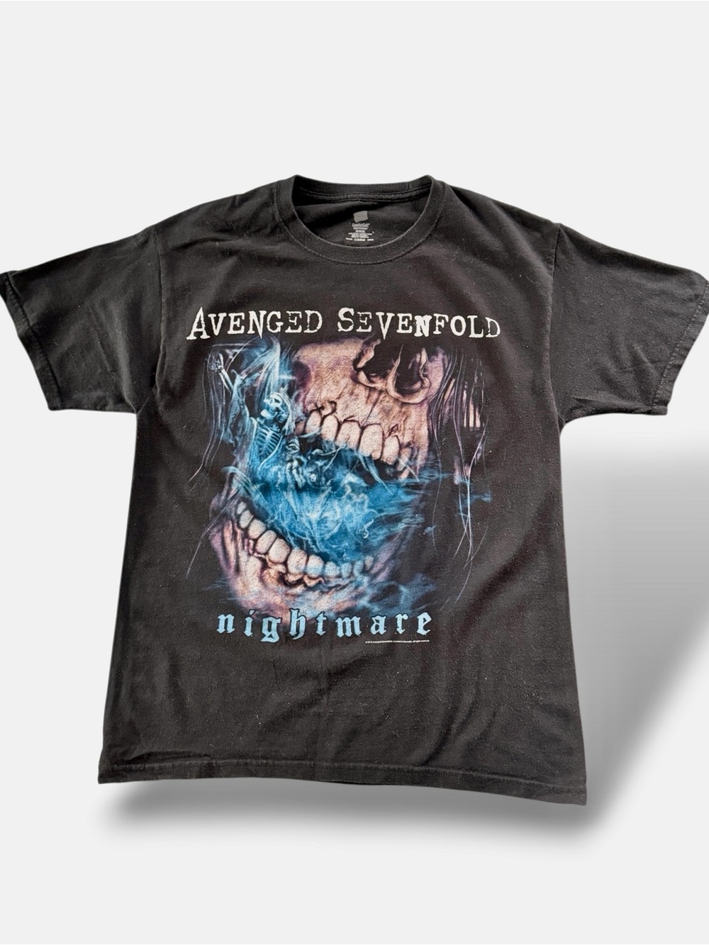 Avenged Sevenfold Tour Shirt 2010 ‘It’s Your F@&$ Nightmare’ Size Medium
